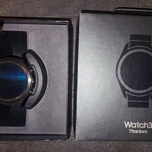 Galaxy3 titanium watch
